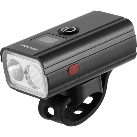 Feu de vélo Rechargeable en alliage d'aluminium, phare avant étanche (1/5)