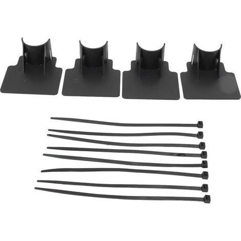 Supports de tuyaux de piscine réglables, robustes, en ABS, installation facile. (1/5)