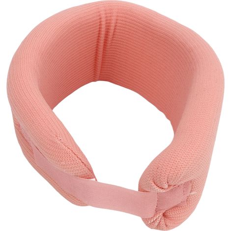 Nackenstützkissen aus elastischem Schaumstoff zur Schmerzlinderung (rosa, L) (1/5)
