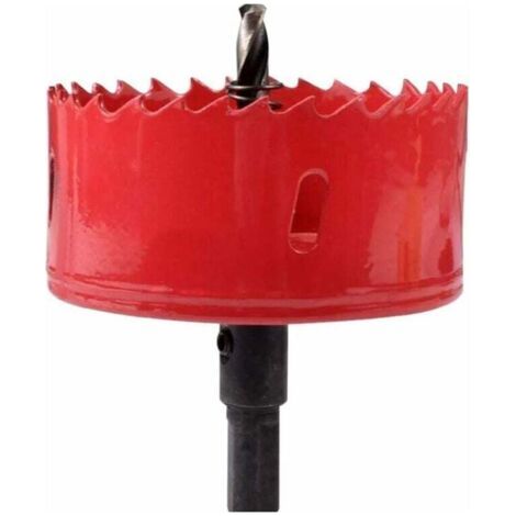 BUNTHAUS PA M42 HSS 80 mm Bimetall-Lochsäge für Eisen, Aluminium, Holz, Trockenbau, Kunststoffrohr, Faserplatten (1/4)