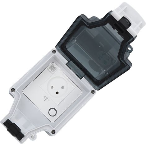 Prise électrique murale intelligente WiFi étanche IP66, conforme à la norme israélienne, avec couvercle, 16 A, 110 à 250 V, SNW-I (1/5)