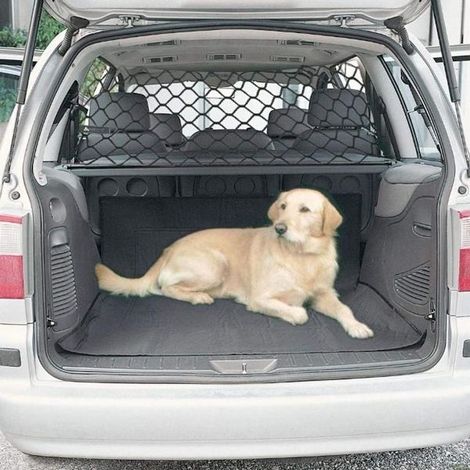 Séparateur de coffre universel pour chiens - protection de voiture pour le transport (1/4)