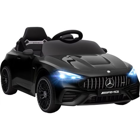 Elektroauto für Kinder, Mercedes-Design, 12 V, Fernbedienung, Schwarz (1/5)