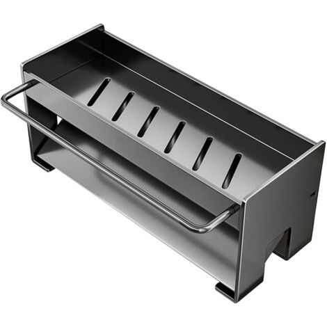 Applicable Organisateur d'évier de cuisine, support de rangement pour évier de cuisine  Support de rangement pour porte-éponge de drainage - Étagère d'évier de rangement verticale pour salles d'artisa (1/5)