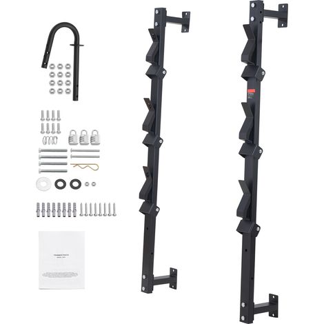 Mophorn Trimmer-Gestell, Unkraut-Trimmer-Gestell mit 3 Plätzen, Trimmhalter-Anhängergestell mit Passwortschloss aus Zinklegierung, Wandmontage oder Befestigung an geschlossenem Anhänger