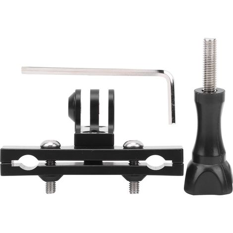 Support de selle pour vidéo vélo, base de serrage en alliage d'aluminium CNC, coussin de fixation pour caméra à vélo (1/5)