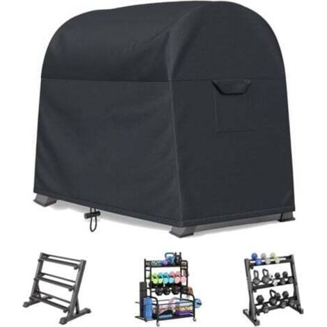 Dumbbell rack cover, scratch-resistant protective cover, portable gym dumbbell rack cover, indoor weight rack cover, outdoor dumbbell rack cover