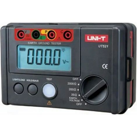 Erdtester uni-t ut521 beleuchtetes Display automatische Abschaltung