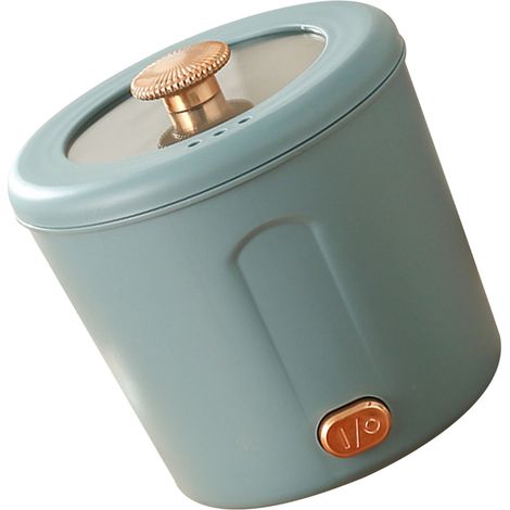 Mini fondue électrique multifonctionnelle pour étudiants, dortoirs et voyages, prise UE, bleue