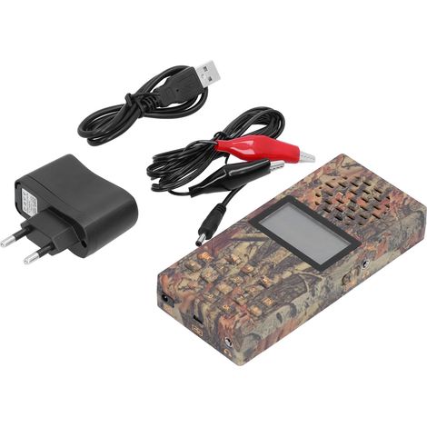 BK1526MIX EU-Stecker 110–220 V Wiederaufladbarer elektronischer Vogellocker mit gemischten Klängen für die Jagd (1/5)