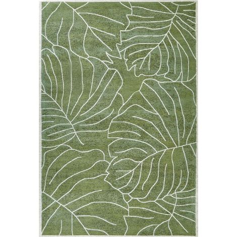Teppich SARMIN Grün 200 x 300 cm Baumwolle (1/5)