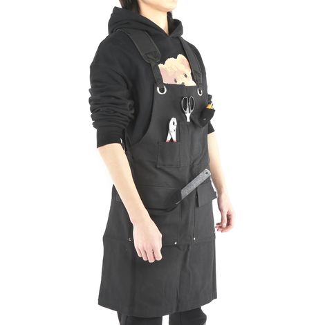 Tablier utilitaire de camping en toile avec sangle ajustable, taille XL (1/5)