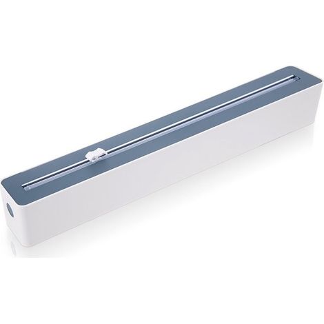 Distributeur de film alimentaire Vilde - Pratique - 36 x 5,8 x 5 cm - Blanc et gris (1/5)