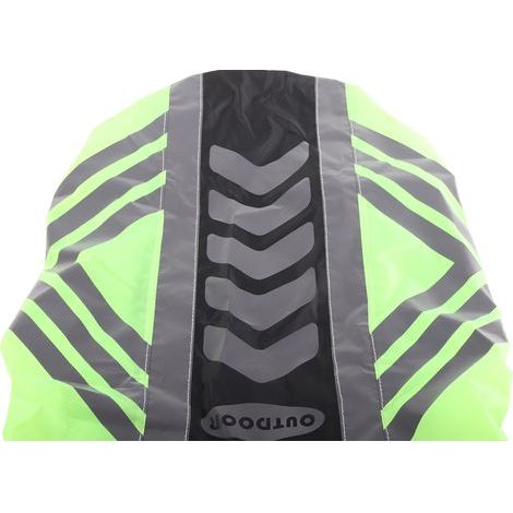 Housse de sac à dos imperméable réfléchissante pour vélo et randonnée, légère et visible (1/5)
