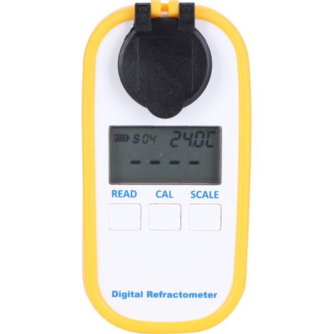 Tragbares digitales Refraktometer für Honig 0-90% - Handliches Zuckerkonzentrationsmessgerät im Taschenformat (1/5)