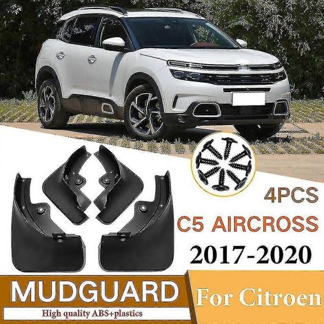 Lot de 4 bavettes de protection avant et arrière pour Citroën C5 Aircross (2017-2020). (1/3)
