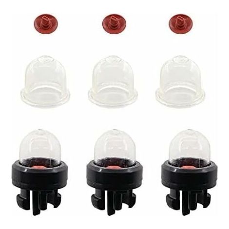 Set of 3 pump priming for chainsaws Stihl FS38 FS40 FS45 FS50 FS55 FS75 FS80 FS85 Start easy Compatible Ryobi McCulloch Husqvarna (1/5)