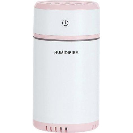 Veilleuse humidificateur portable, purificateur d'air, appareil d'hydratation et de purification de l'air pour voiture et chambre à coucher, atomiseur et vaporisateur (1/4)