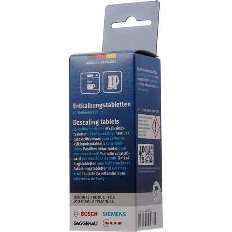 Pastiglie decalcificanti 00311864 per espresso bosch