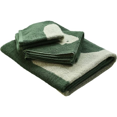 Ensemble de serviettes de bain pour salle de bain - 3 pièces, ensemble de serviettes absorbantes pour salle de bain, 1 serviette de bain pour adultes, 1 serviette pour les mains, 2