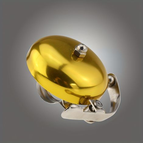 Campanello per bicicletta in stile retrò britannico, campanello per bicicletta vecchio stile, campanello per bicicletta, per biciclette con diametro del manubrio di 20 mm-25 mm (1/5)
