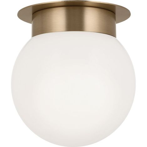 Elstead Kichler Albers Plafonnier Globe Contemporain Bronze Champagne 1x E27 (1/5)