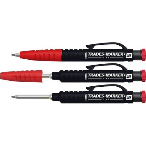 Markal TRADES-MARKER DRY 2IN1 95300 Marcatore di fori profondi 1 pz. (1/4)