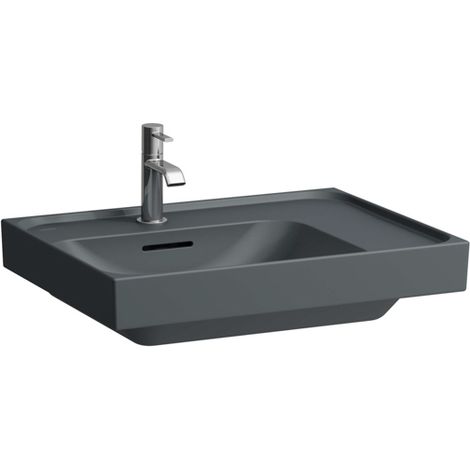 LAUFEN MEDA lavabo, encastrable, tablette à droite, 600x460mm,