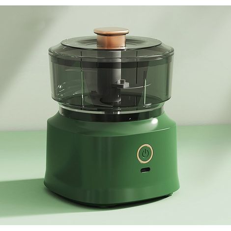 Hachoir à ail électrique, appareil de cuisine multifonctionnel, coupe-légumes électrique sans fil, presse-ail
