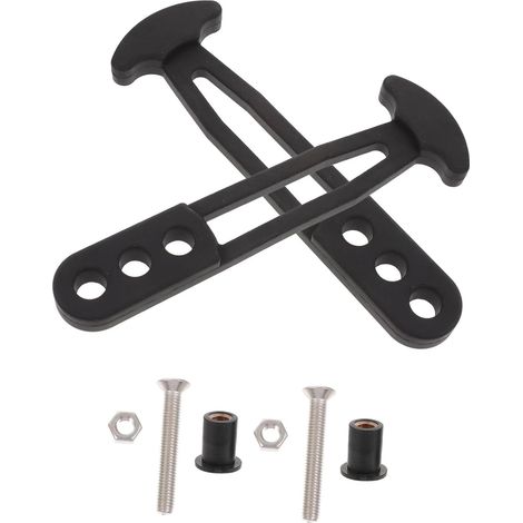 Sangles en Caoutchouc 2pcs Accessoires Flexibles et Portables Sécurité Renforcée pour Échelle Télescopique de Bateau pour Yachts et (1/5)