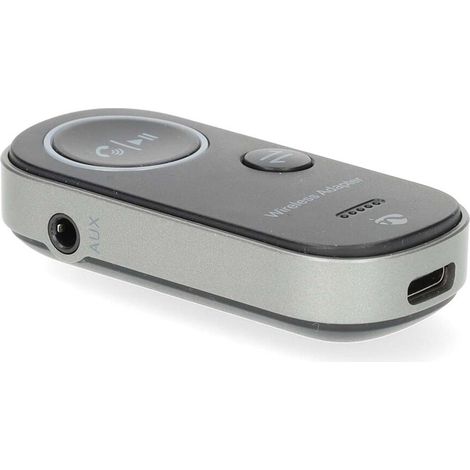 Nedis Bluetooth® Transceiver / Audio- / Video- / Dateneingänge: USB-C™ Female / Audio- / Video- / Datenausgänge: 1x 3.5 mm / SBC / Bis zu 1 Geräte / Batterie 1 Betriebszeit Standardnutzung: 510 min /