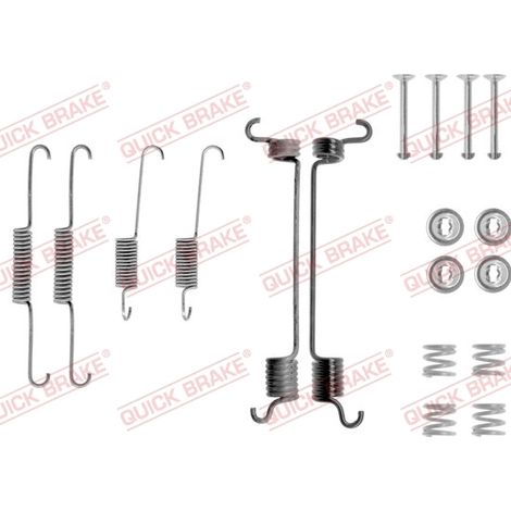 Kit d'accessoires, mâchoire de frein Quick Brake 105-0741 NISSAN