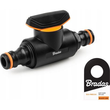 Bradas ECO-PWB2242 Schwarzes Leitungsventil