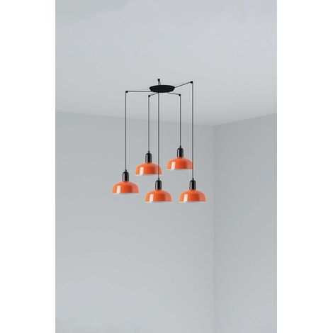 TATAWIN S metal 5L Colgante naranja rojizo