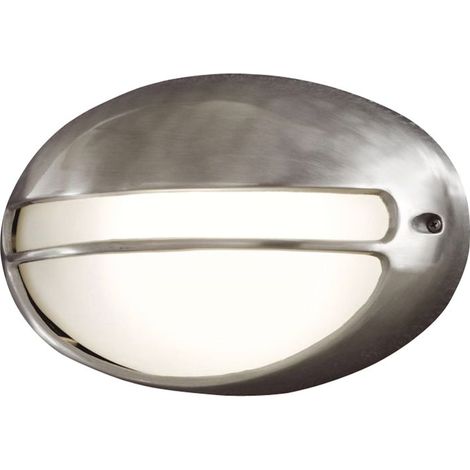 Konstsmide Torino Plafonnier extérieur moderne ovale en aluminium, IP44 (1/3)