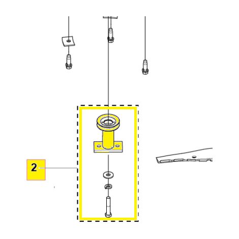 Adaptateur de lame de tondeuse Husqvarna LC353AWD LC221AH 321AH