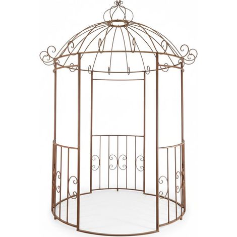 Tonnelle fer ronde 290x180x180cm