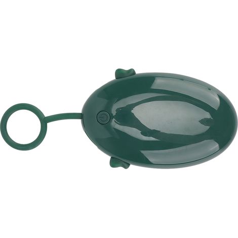 Chauffe-mains Flying Fish, 3 niveaux de chauffage, double face, chauffe rapide en 5 secondes, chargement USB, batterie externe 2400 mAh, vert, idéal pour le bureau (1/5)
