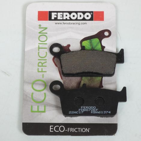 Bremsbelag ferodo für Motorrad gas gas 400 sm fse 2001 bis 2004 (1/3)