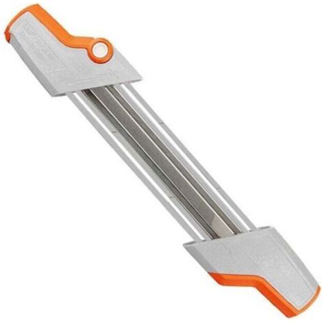 2-in-1-Feilenhalter für 3/8"-P-Kettensägenketten, 4,0 mm Durchmesser
