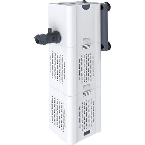 Filtro interno per acquari da 80-250 L, portata 15 W (1000 l/h), pompa di filtrazione interna con spugne filtranti (Guazhuni) (1/4)