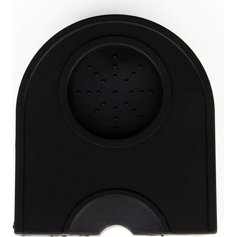 Tapete de silicona para prensar café con esquina (modelo pequeño)