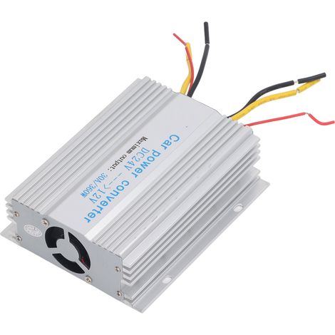 Convertisseur de puissance pour voiture 24 V CC vers 12 V CC, 30 A, 360 W, étanche IP68, transformateur abaisseur de sécurité pour voiturette de golf, voiture ou camion. (1/5)