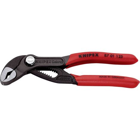 [NEUWERTIG] B-Ware Knipex Wasserpumpenzange Zange 125 mm Chrom-Vanadium Elektrostahl  8701125 COBRA (1/2)