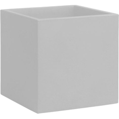 Vaso 50x50 cm in Resina Arkema Iris Vase Bianco (1/3)