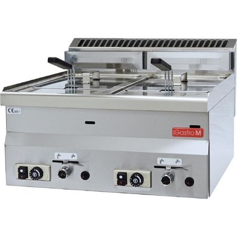 Friteuse Professionnelle à Gaz 600 - 2 x 8 L - Gastro M