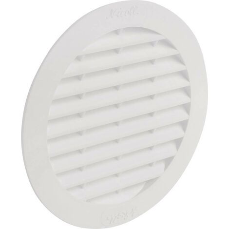 Wallair N32909 Grille d'aération plastique Convient pour Ø de tube: 10 cm (1/3)