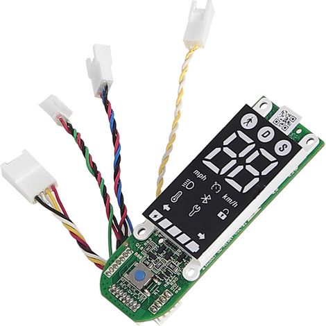 Carte de circuit imprimé pour l'affichage numérique du tableau de bord (écran LED) du scooter électrique Xiaomi 4 Go (1/5)