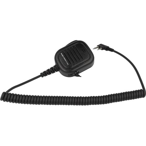 vhbw Lautsprecher-Mikrofon kompatibel mit Kenwood TH78A, TH-75, TH78, TH-77, TH-77A, TH75, TH-77E, TH-78, TH77, TH77A, TH77E Funkgerät