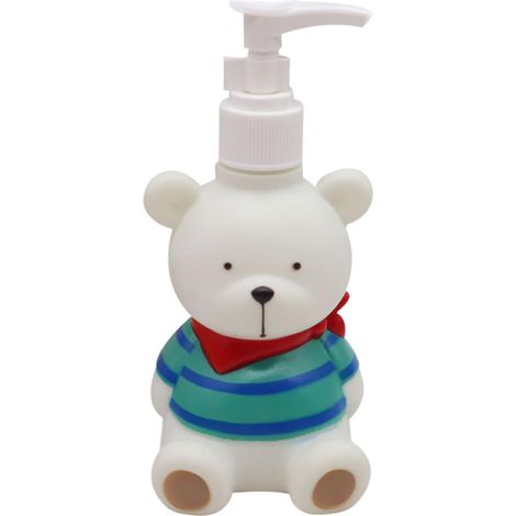 Flacon Distributeur de Lotion Verte en Vinyle à Pression Plusieurs Styles Bouteille Rechargeable Facile à Contrôler Accessoire Pratique pour Salle de Bain (1/5)